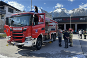 Besuch der Feuerwehr Steinach am Brenner & Periodischer Probelauf Fuhrpark